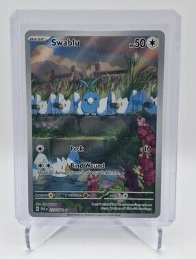 Pokémon TCG - Swablu - Paradox Rift - Illustration Rare - 213/182